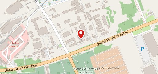 Омский цемент на карте