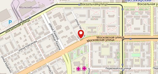 На Московской на карте