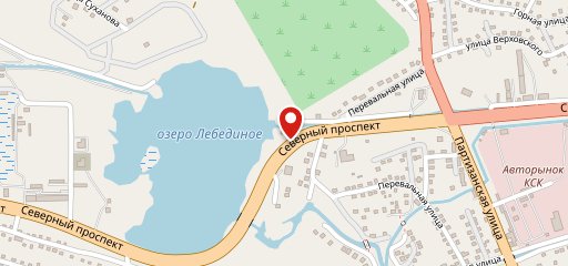 На Озере на карте