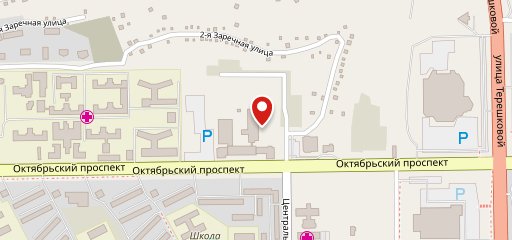 Столовая на карте