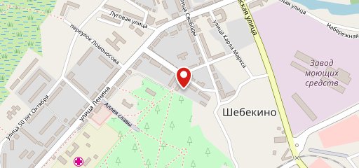 Она на карте