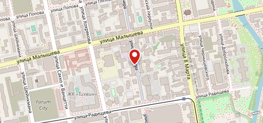 One price cup, кофейня фиксированных цен на карте