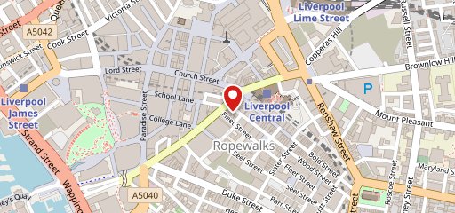 O'Neill's Liverpool на карте