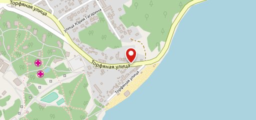 Лыжа на карте