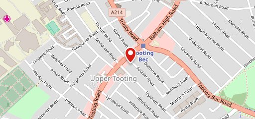 Oodles Wok Tooting на карте