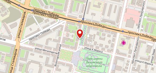 Белый медведь на карте