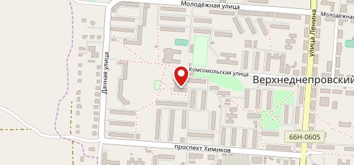 Юбилейная на карте