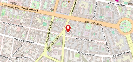 Столовая № 1 на карте