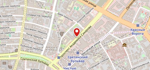 Территория вкуса на карте