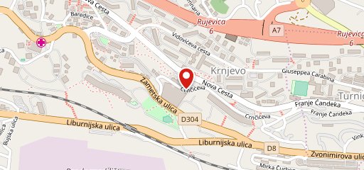Opatija на карте