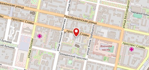 Оранжевый остров на карте