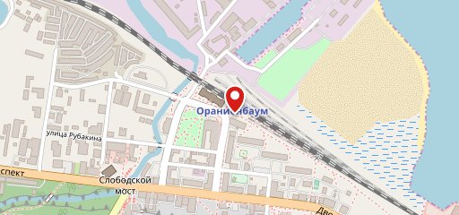 Ораниенбаум на карте