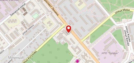 Кафе Оранжерея на карте