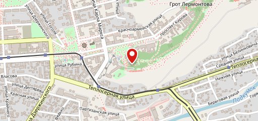 Оранжерея на карте