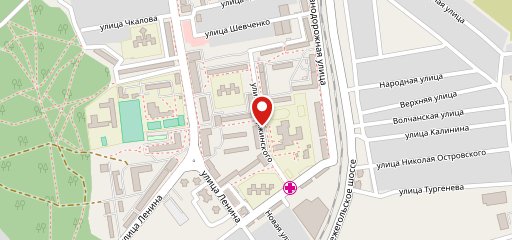 Оранжевый на карте