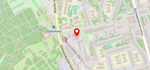 Ореховый Бульвар на карте