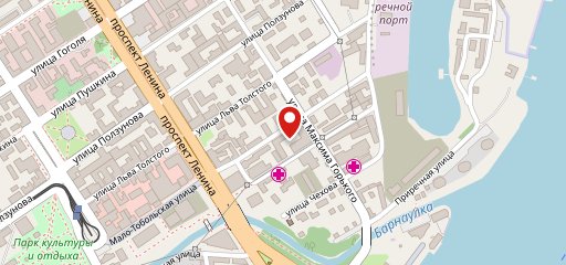 Орех на карте