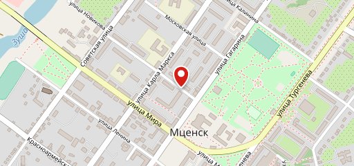 Орел на карте