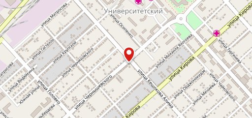 Орёл на карте