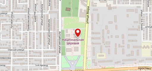 Оренбургское подворье на карте