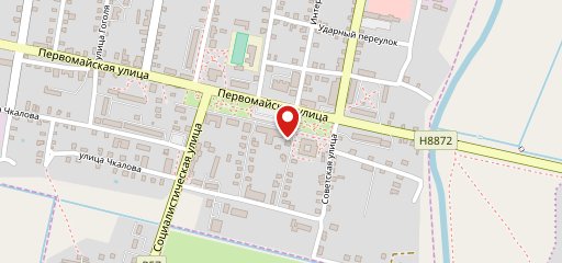 Оресса на карте
