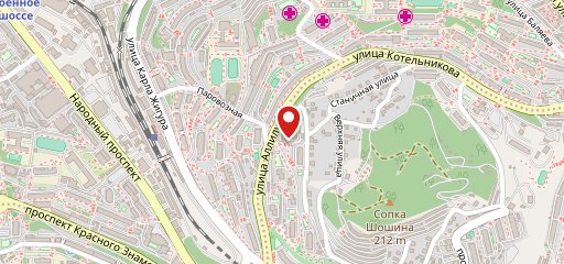 Оригами суши на карте