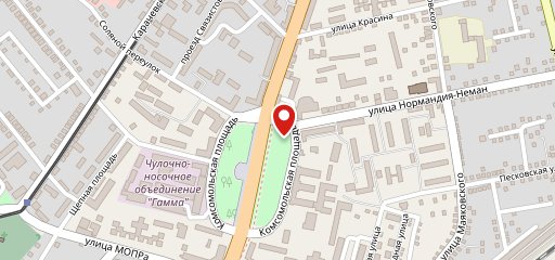 Орловская шаурма на карте