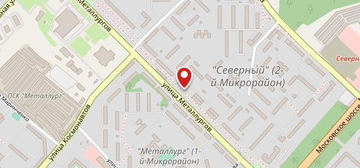 Орловский каравай на карте