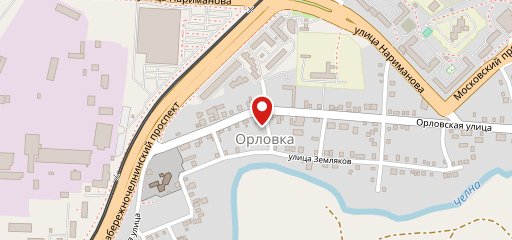 Орловский дворик на карте