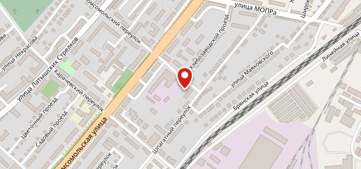 Орловский каравай на карте