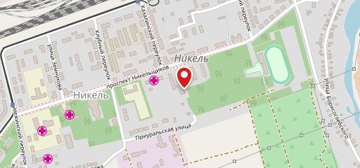 Орский каравай на карте
