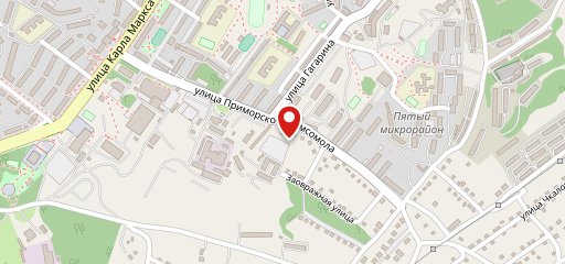 Осака на карте