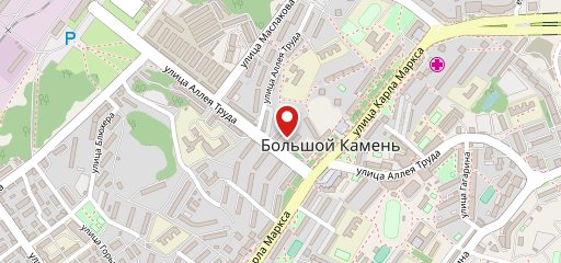 Осака на карте