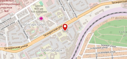 Осака на карте