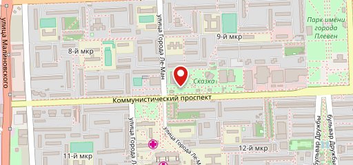 Осака на карте
