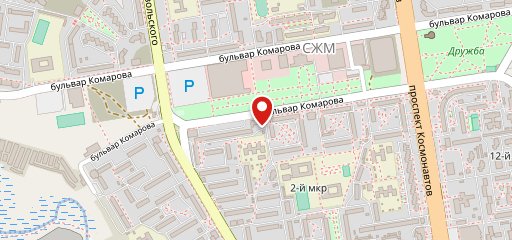 Осака на карте