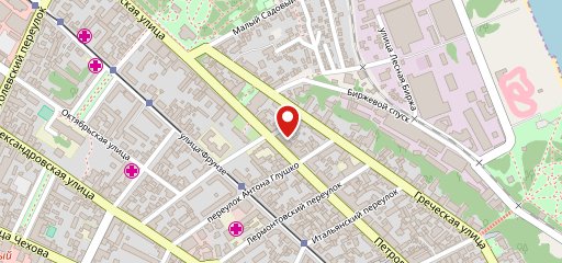Осака на карте
