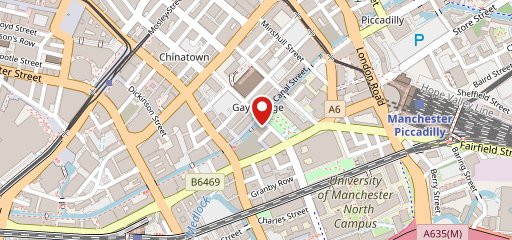 Oscars Bar Manchester на карте