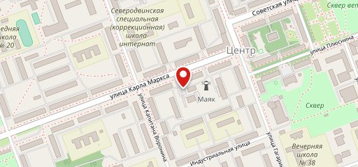 Осень на карте