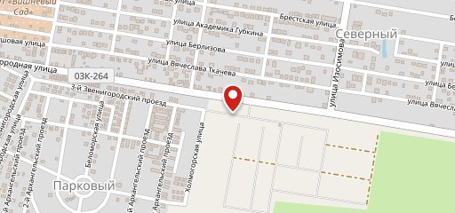 Осетинские пироги на карте