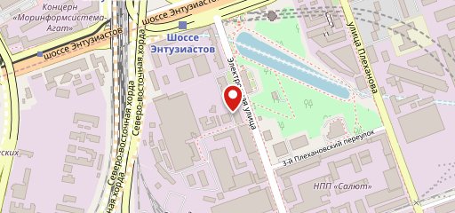 Пекарня № 1 на карте