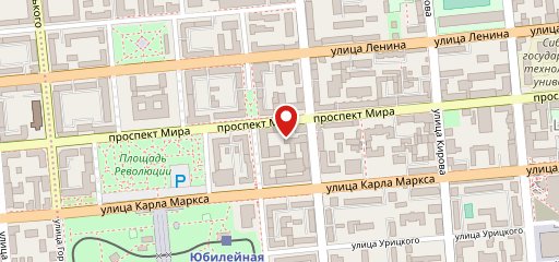 Осьминог на карте