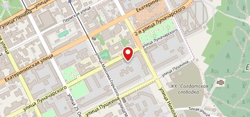 Особняк на карте