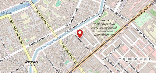 Особняк Залы Зодчих на карте
