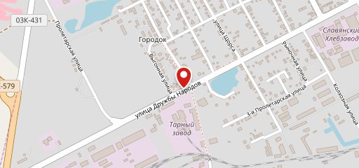 Остановка на карте