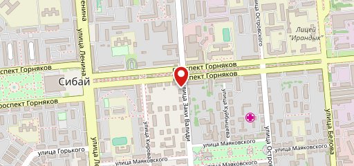 Остров пицца на карте