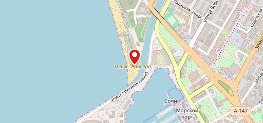 Остров пляжный комплекс на карте