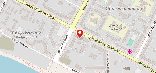 Остров Сокровищ, детский развлекательный центр на карте