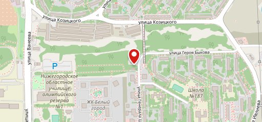 Островок на карте