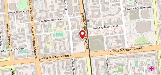 Островок питания на карте
